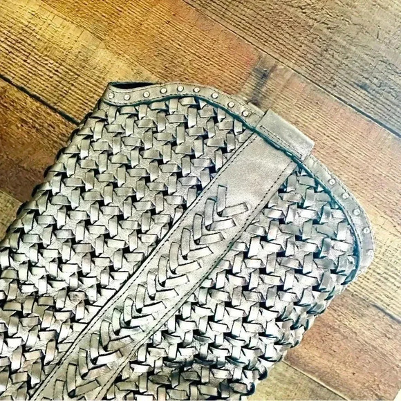 Golo Women’s Reverse Woven Shaft Weatern Fashion Boots - Snip Toe - Picture 8 of 9